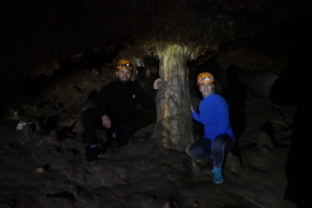  spéléologie avec fitness en montagne 