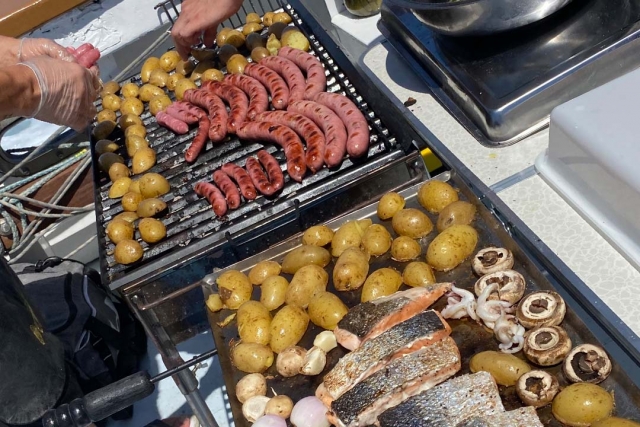  Grillen zum Abendessen 