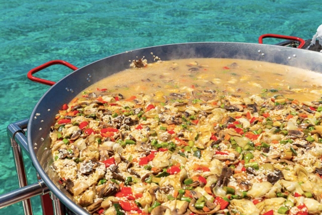  Paella zum Essen 