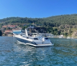 Alquiler yate de lujo con patrón en Fuengirola 2h