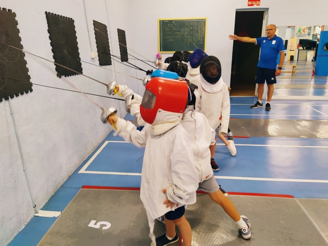 Campamento de esgrima