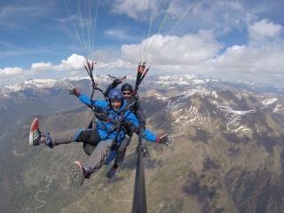 Vuelo en parapente en Castejón de Sos, 40min