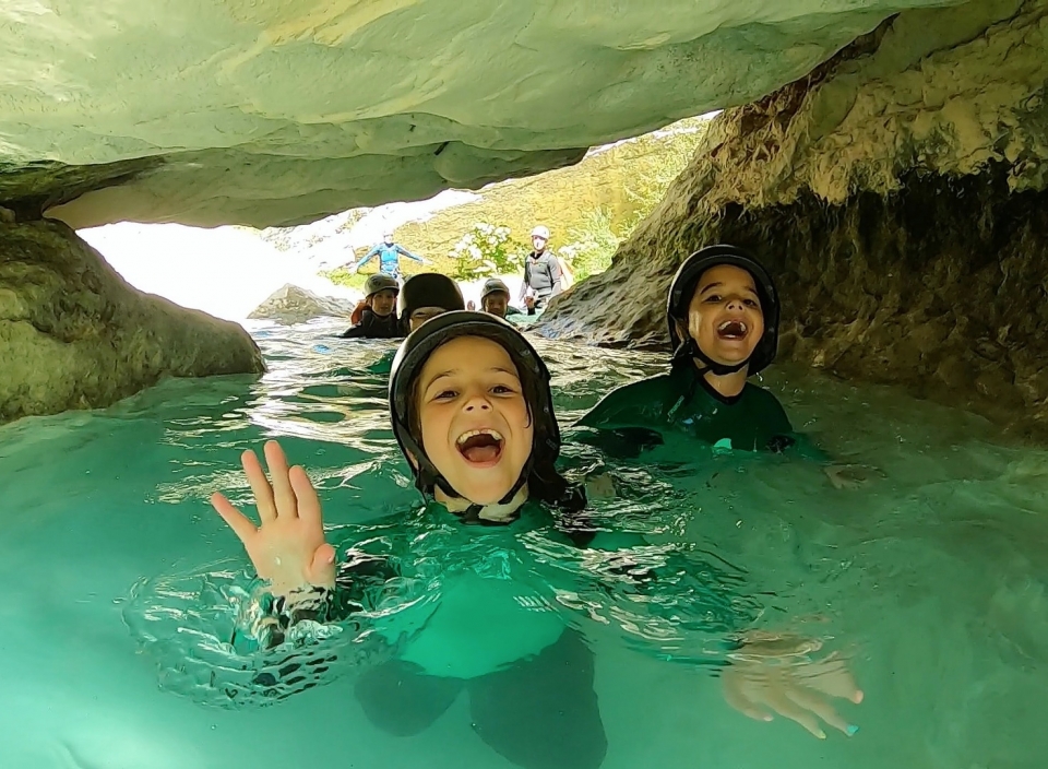  Canyoning en famille