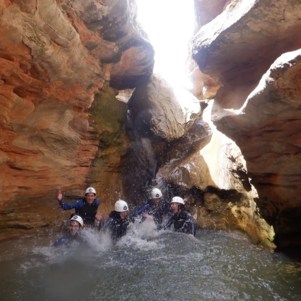  Canyoning di gruppo 