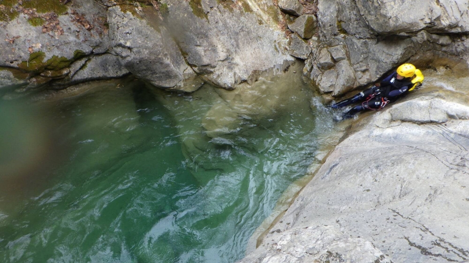 Wassercanyoning 