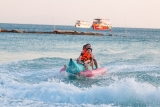 Sesión de banana boat en Valencia de 30 min