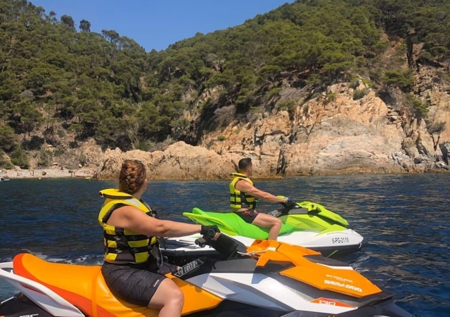 Motos en pareja
