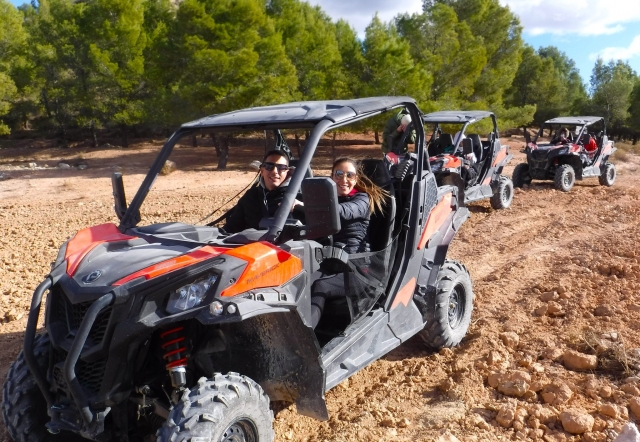  Erleben Sie Zweisitzer-Buggys im Ricote-Tal 