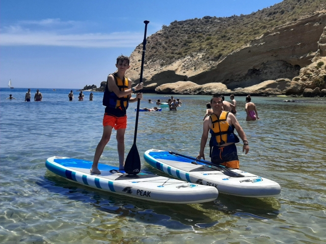  Paddelsurfen in Águilas 
