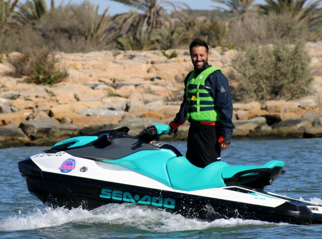 Enjoy the jet ski 