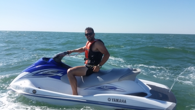 Salida en moto de agua por Chipiona