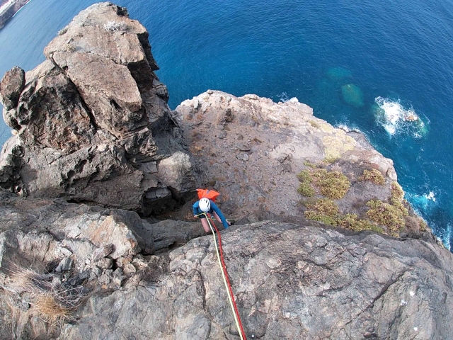  Descente en rappel de la côte d'Agaete 
