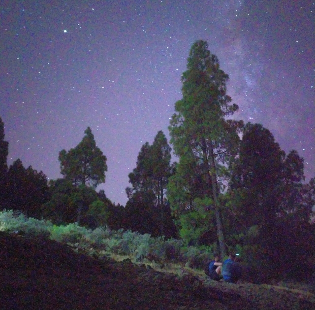 Itinéraire de randonnée nocturne à Gran Canaria 