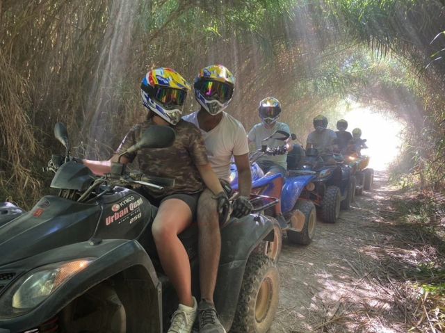  Two-seater quad tour through Benidorm 