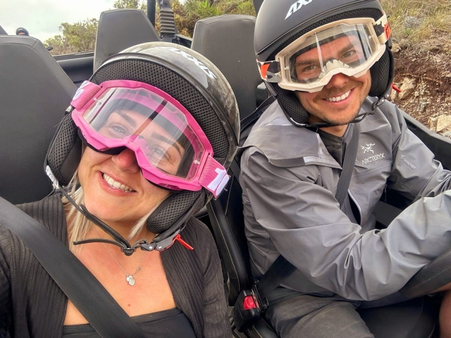 Pilotando buggies biplaza por Mijas