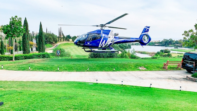  Passeio de helicóptero na Costa del Sol 