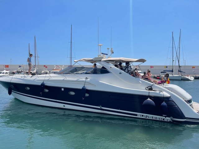  Il nostro yacht Sunseeker 63 a Marbella 