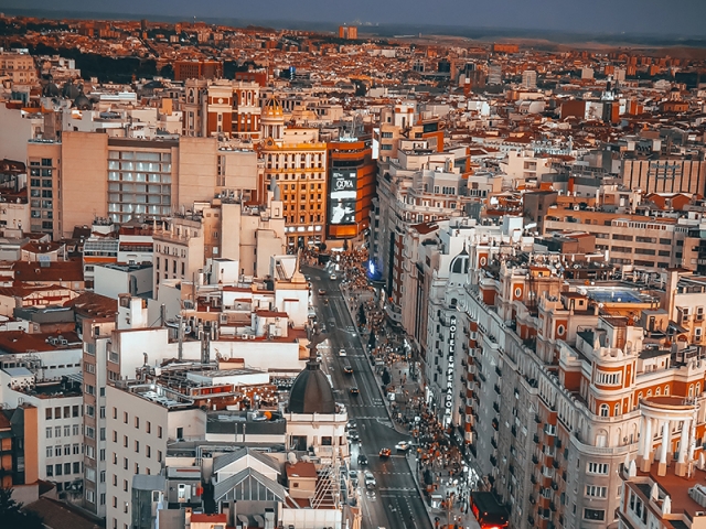 Madrid desde el aire