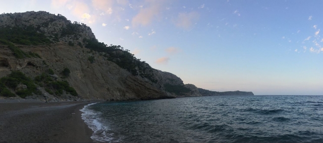 Coll Baix at ground level 