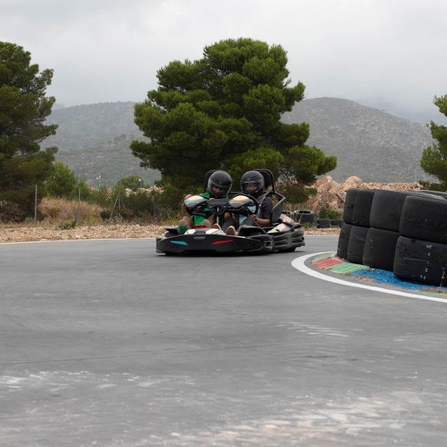 Kart biplace 