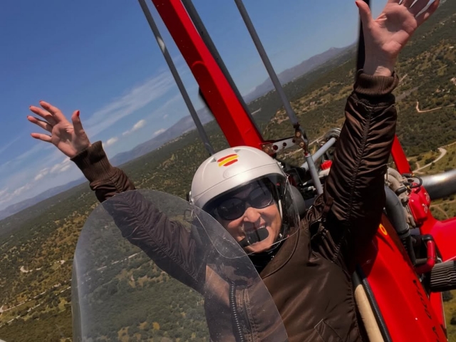 Experiencia de vuelo en Sierra Norte de Madrid 