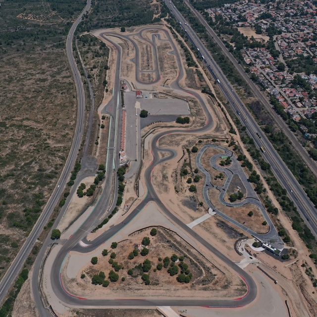  Aerial view of the circuit 