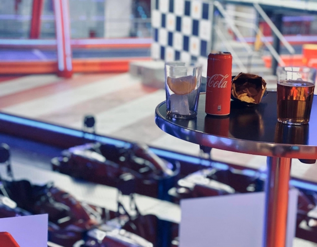Bar con vistas al circuito