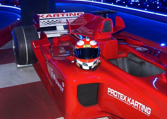  Kart and helmet 