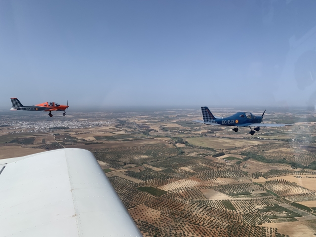 En el aire
