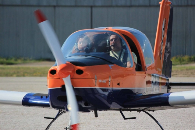  Before taking off 