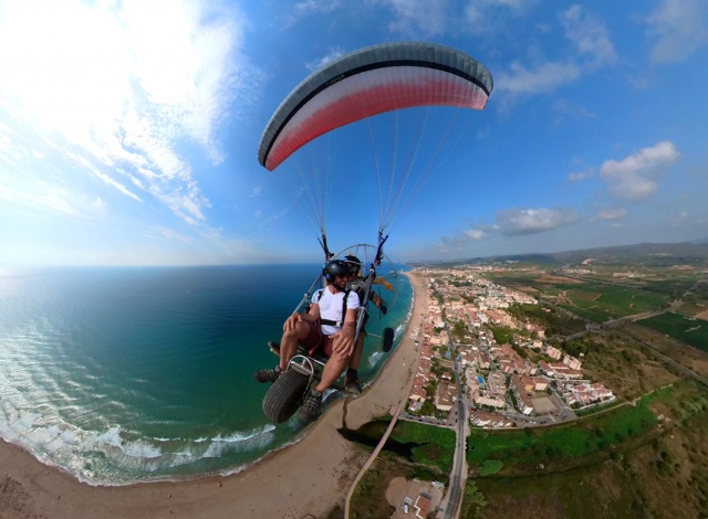  Venha voar de paramotor 