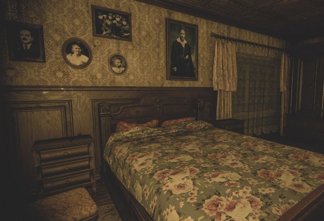  Ein weiteres Bild des Inneren des schrecklichen Hauses 