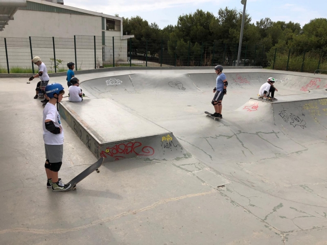 Skate park complet 