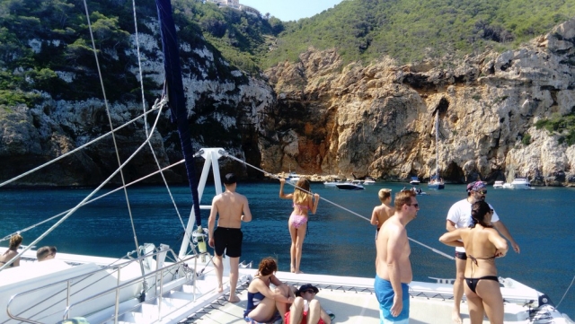  A bordo della nostra barca