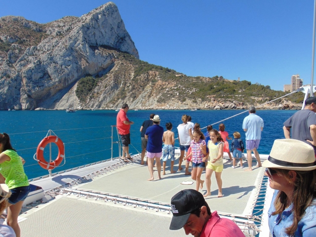  Sonnenbaden auf unserem Boot