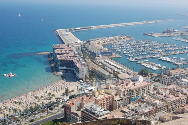 Vista de la ciudad de Alicante 