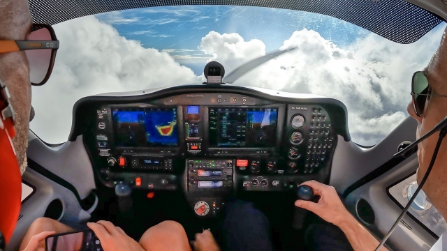  Vues depuis le cockpit