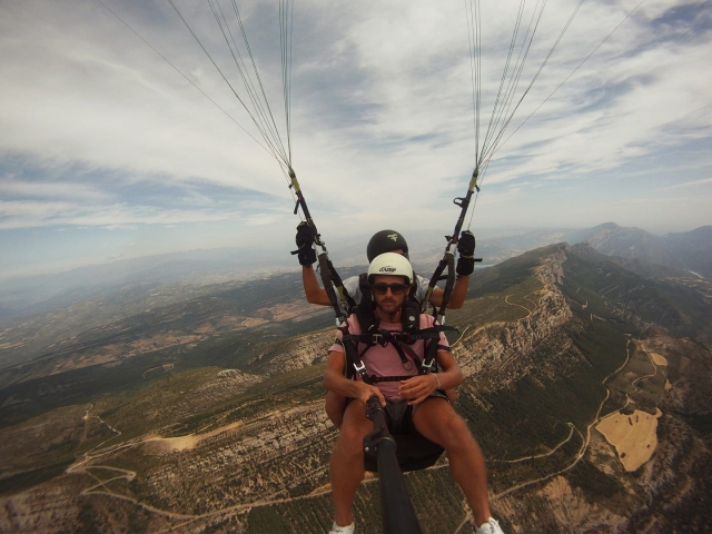 Über die Montrebei -Schlucht
