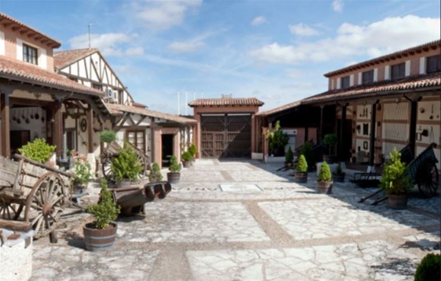 El patio central de nuestra bodega