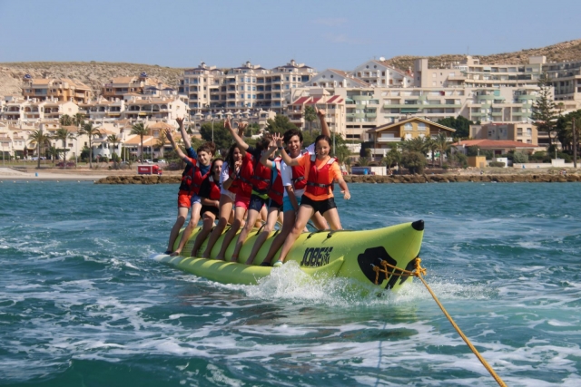 Ruta en banana boat