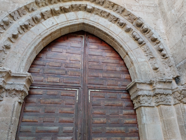 Puerta los pies catedral
