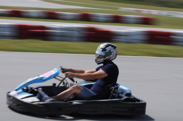 Karting all'aperto 