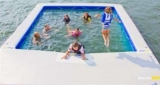 Renta Alberca Hinchable para Playa Ibiza 1 Día