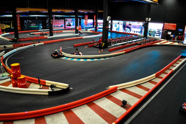 Así de moderno e impresionante luce nuestro circuito indoor