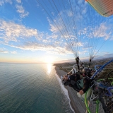 Voo de parapente com motor em Torre del Mar, 30min