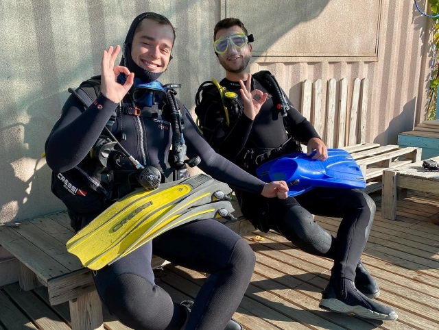 Bautismo con amigos
