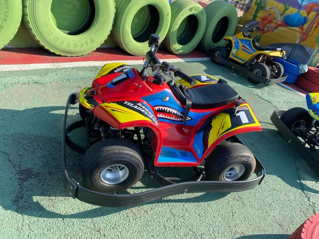 Uno de los cuatrimotos infantiles que los niños podrán utilizar