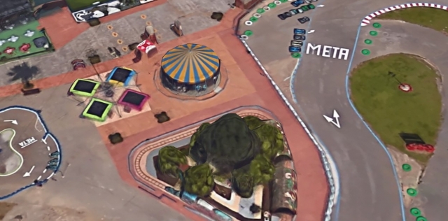  Notre Parc OVNI géant, un gonflable qui ravira les plus petits