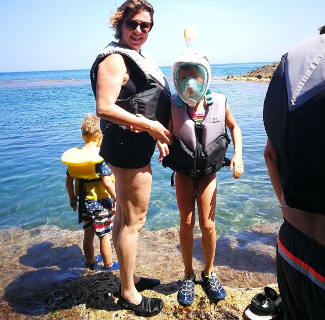  Kayak and snorkel 