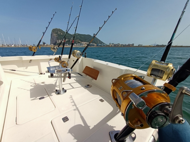  With the boat ready to enjoy the fishing plan